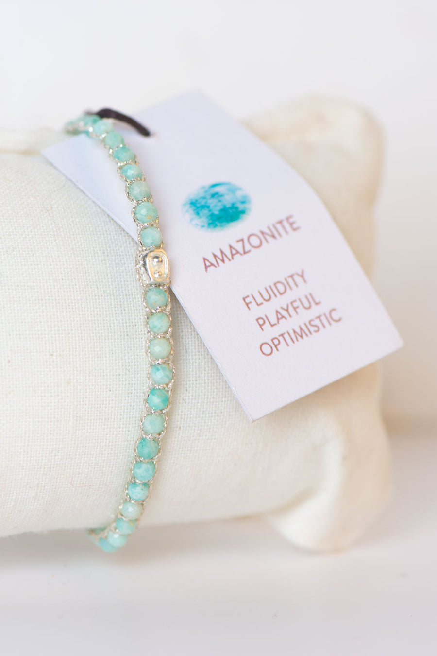 Amazonite Brazil Bracelet | Silver